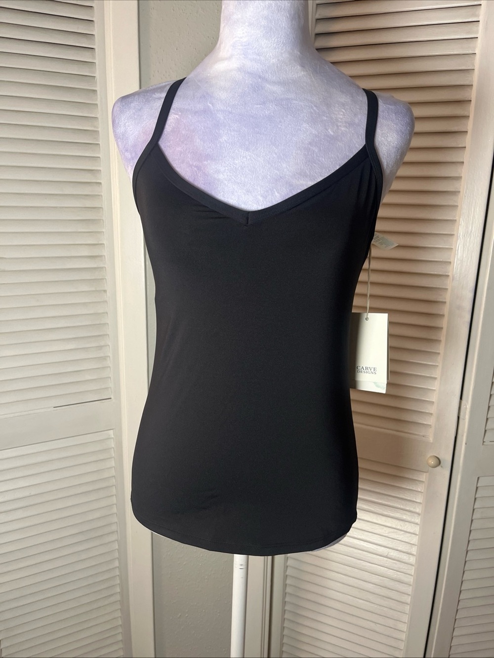 NWT Carve Designs Stimson Tankini Sz S made from recyclable bottles